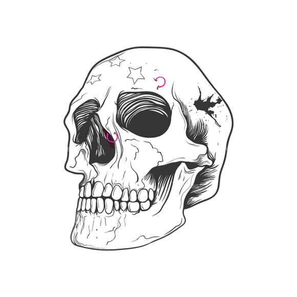 Skull Vector Clipart 9-7 1