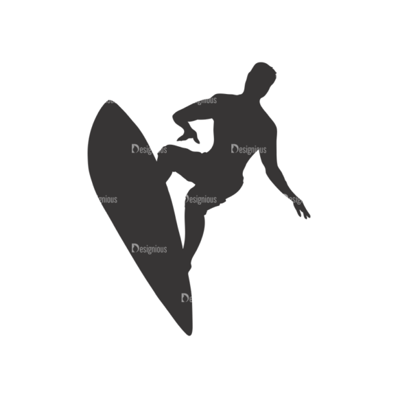 Surfer Silhouettes Pack 1 12 Preview 1