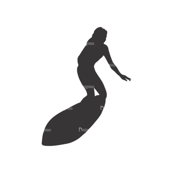 Surfer Silhouettes Pack 1 13 Preview 1