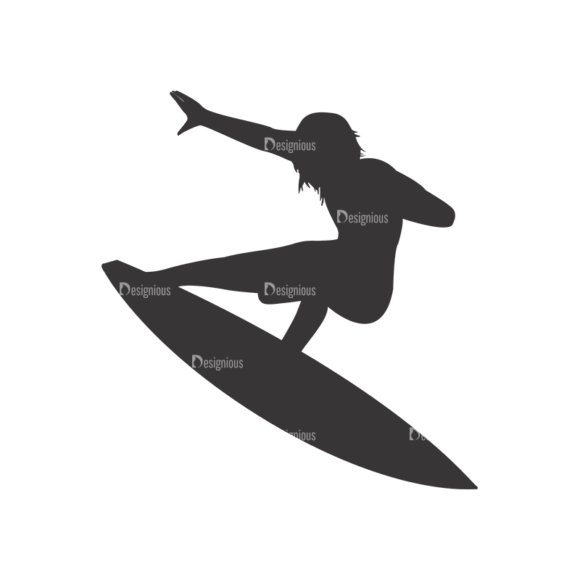 Surfer Silhouettes Pack 1 3 Preview 1