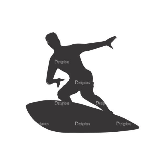 Surfer Silhouettes Pack 1 4 Preview 1