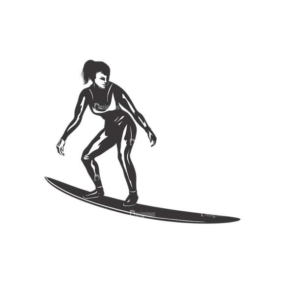 Surfer Silhouettes Pack 2 10 Preview 1