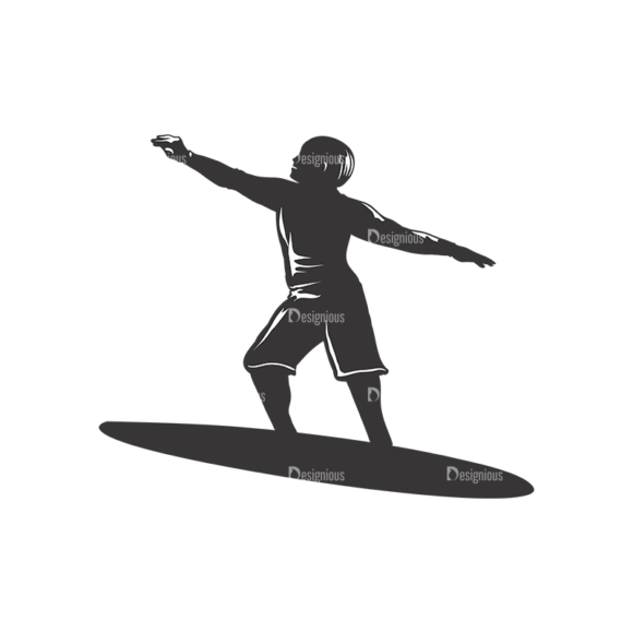 Surfer Silhouettes Pack 2 8 Preview 1