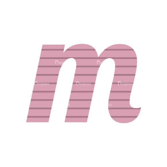 Typographic Characters Vector Set 3 Vector M 1