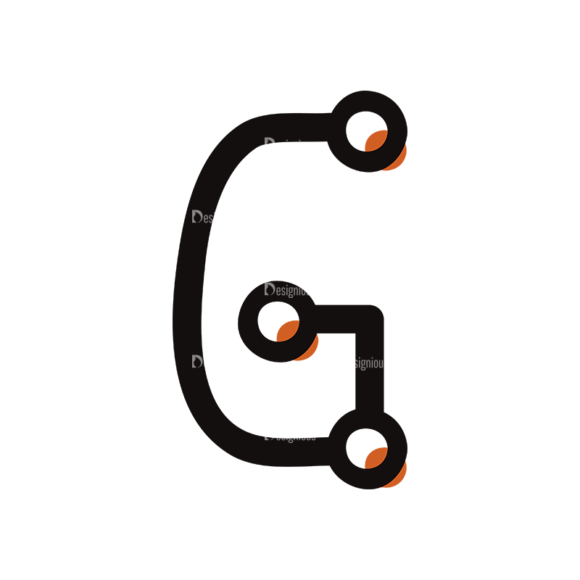 Typographic Characters Vector Set 7 Vector G 1