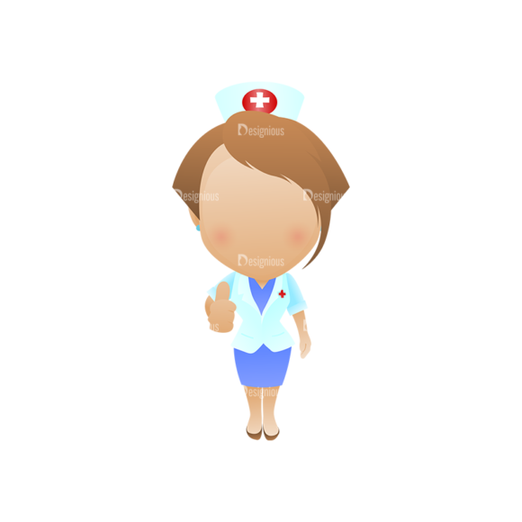 Vector Mascots Nurse Vector Nurse 25 1