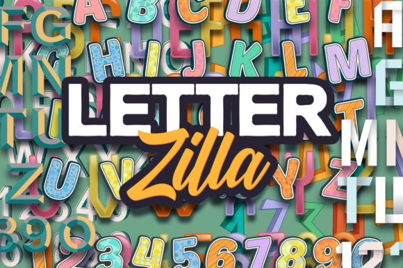 LetterZilla: The Super Premium Vector Alphabets 1