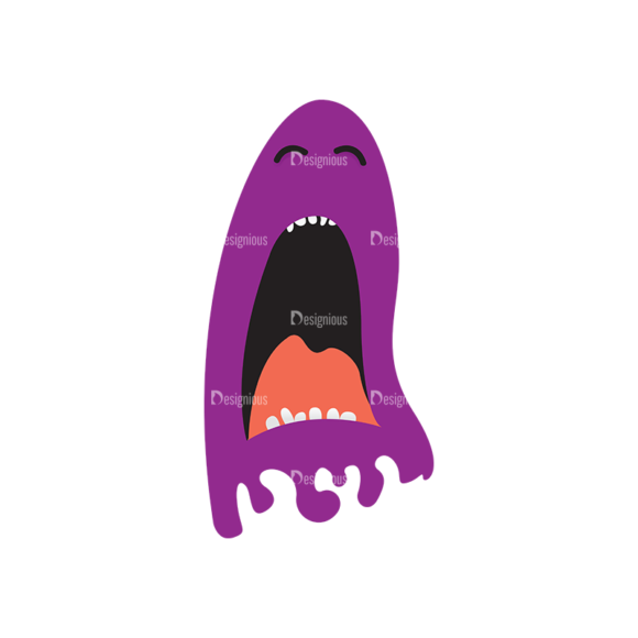 Cute Monsters Monster Svg & Png Clipart 1