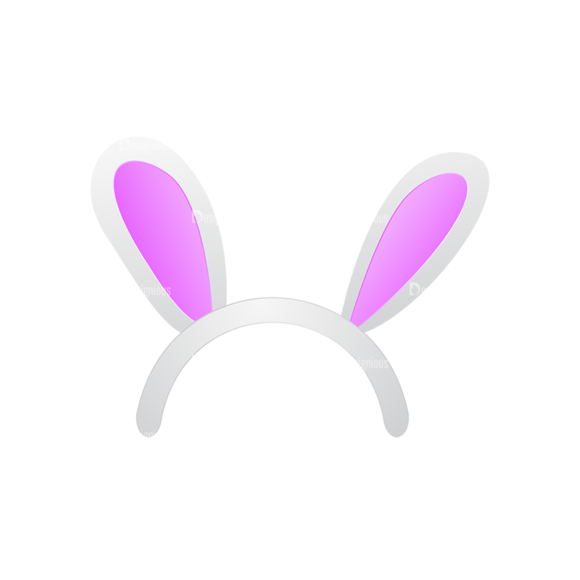 Cute Monsters Bunny Svg & Png Clipart 1