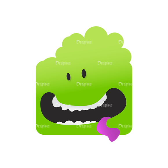 Cute Monsters Monster Svg & Png Clipart 1