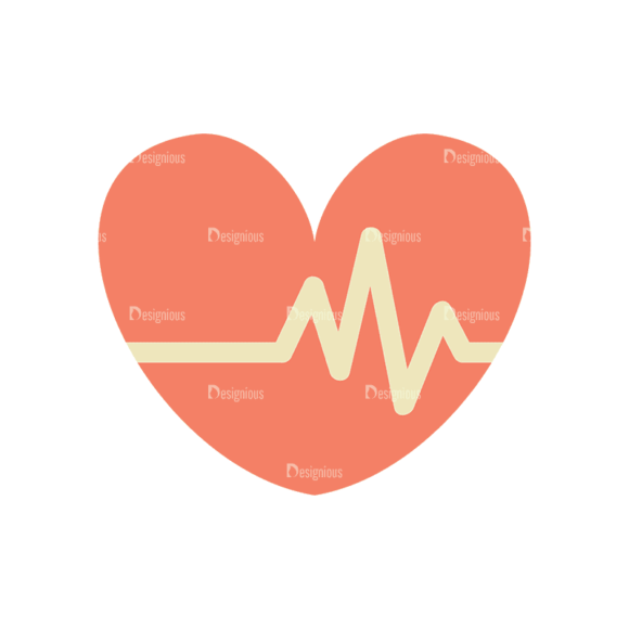 Fitness Trainer Heart Svg & Png Clipart 1
