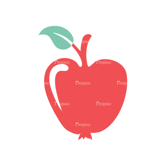 Fitness Apple Svg & Png Clipart 1