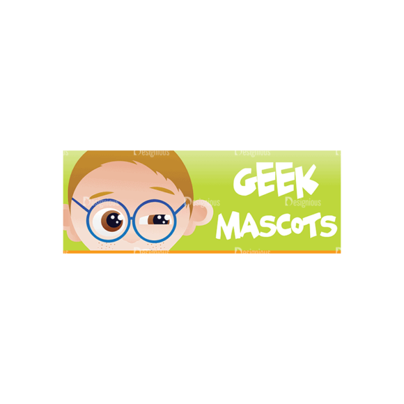 Geek Mascots Geek Mascot Svg & Png Clipart 1