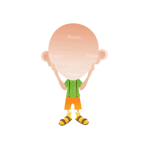 Geek Mascots Head And Body Svg & Png Clipart 1