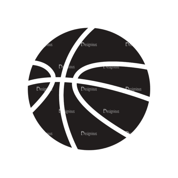 Sports Logos Basketball Svg & Png Clipart 1
