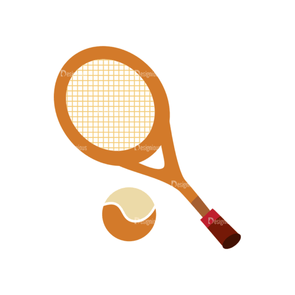 Sports Tennis Svg & Png Clipart 1