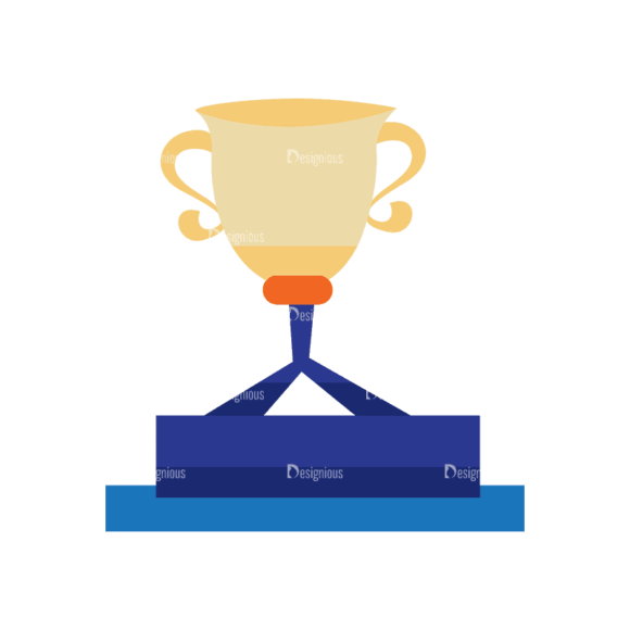 Sports Trophy Svg & Png Clipart 1