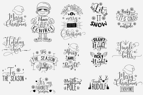 50x Christmas Quotes With Decorations 1