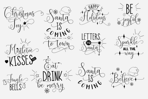 50x Christmas Quotes With Decorations 2