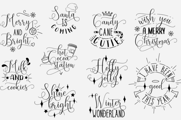 50x Christmas Quotes With Decorations 3