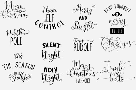 50x Christmas Quotes With Decorations 6