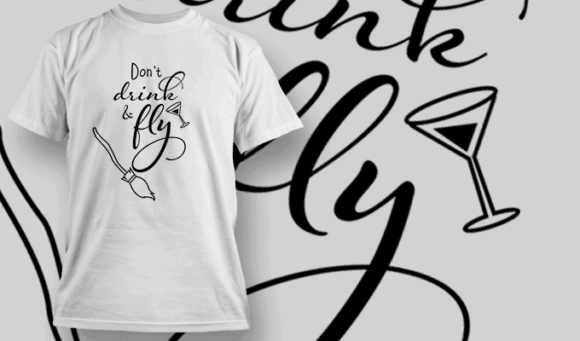Dont Drink And Fly T Shirt Typography 2243 1