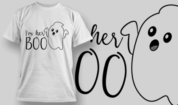 Im Her Boo T Shirt Typography 2287 1