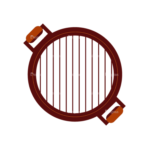 Barbeque Grill 07 Svg & Png Clipart 1