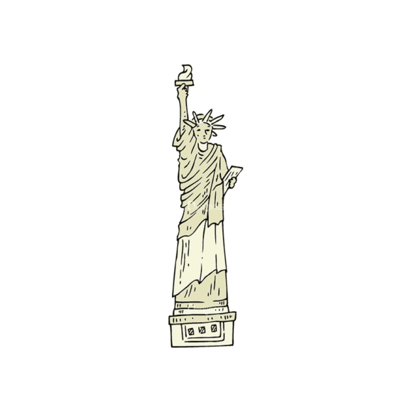 Engraved Travel Set 1 Liberty Svg & Png Clipart 1