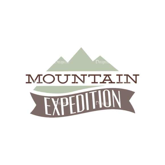Mountain Climbing Set 1 Logo 01 Svg & Png Clipart 1