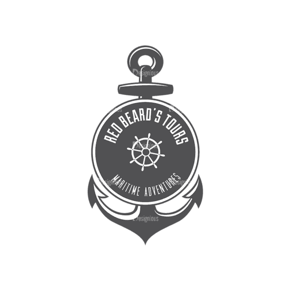 Nautical Labels Set 3 Logo 09 Svg & Png Clipart 1