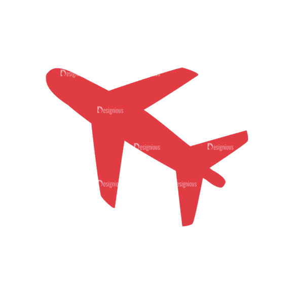 Travel Icons Set 2 Airplane Svg & Png Clipart 1