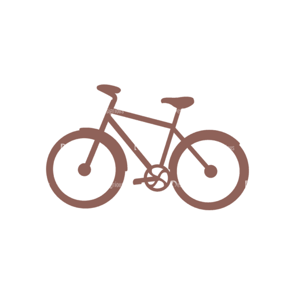 Travel Icons Set 2 Bicycle Svg & Png Clipart 1