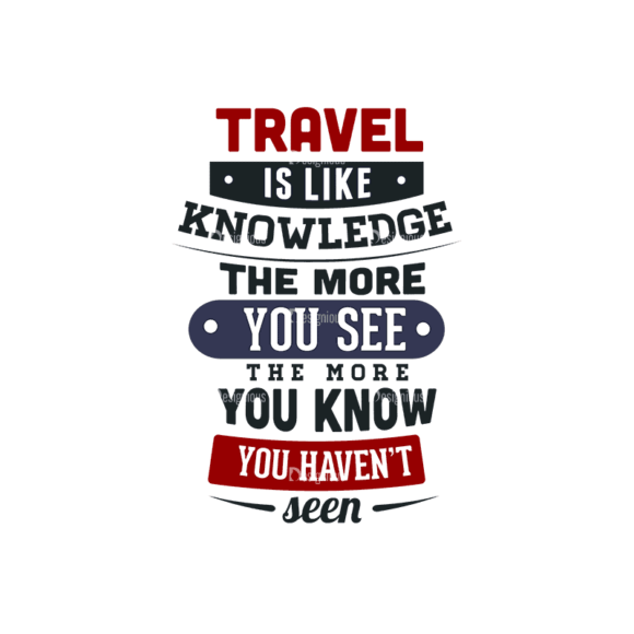 Travel Typographic Elements 2 Travel 01 Svg & Png Clipart 1