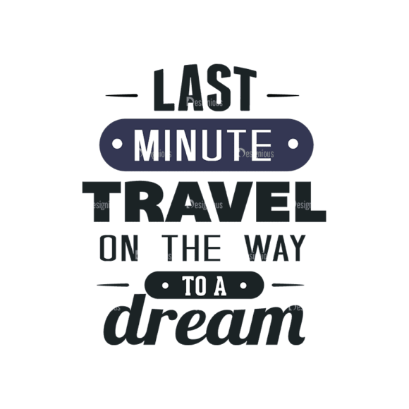 Travel Typographic Elements 2 Travel 07 Svg & Png Clipart 1