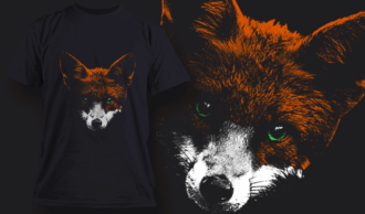 Fox | T-shirt Design Template 2520