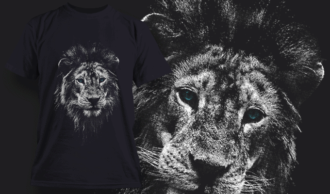 Lion | T-shirt Design Template 2525