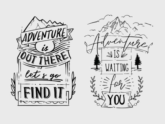 40x Adventure Quotes With Decorations 1
