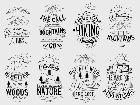 40x Adventure Quotes With Decorations 8