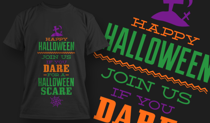 Happy halloween PNG Designs for T Shirt & Merch