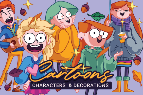 cartoons-characters-and-decorations