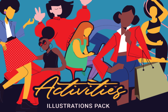 Activities Illustrations Pack 1