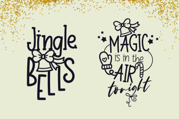 18x Christmas Quotes With Decorations 7