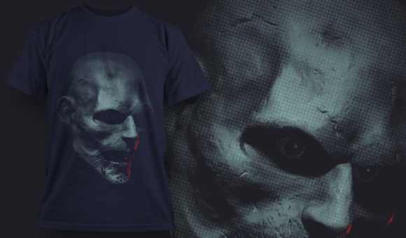 Zombie - T Shirt Design Template 3531 1
