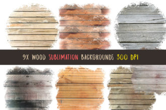 Wood Sublimation Backgrounds Set 1-preview