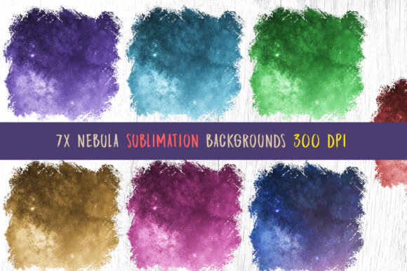 Nebula Backgrounds for Sublimation 1