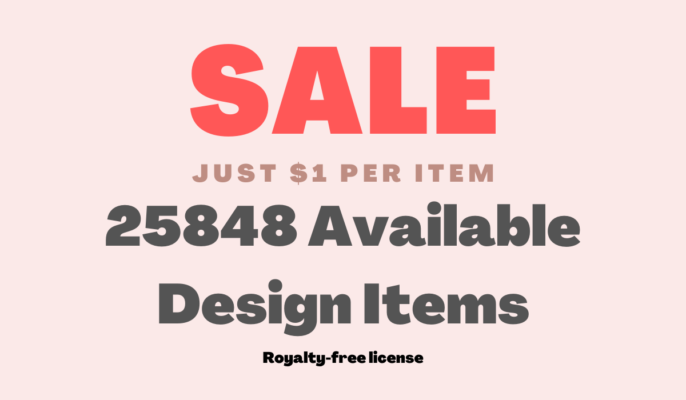 $1 Sale - 25848 Design Items Available 134