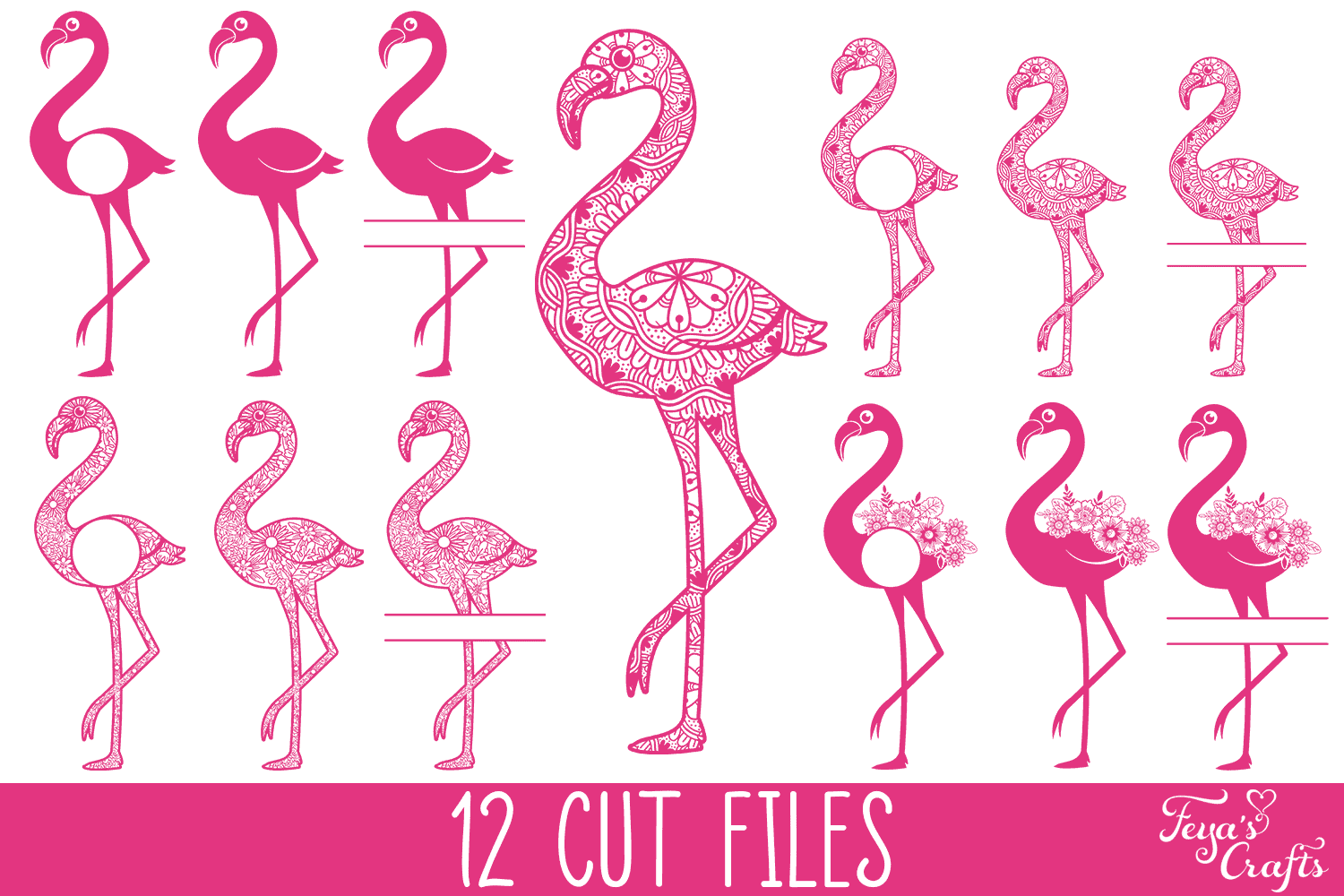 Feya’s All Shop Craft Bundle: 750+ SVG Cut Files & 57 Fonts - Only $19! 63