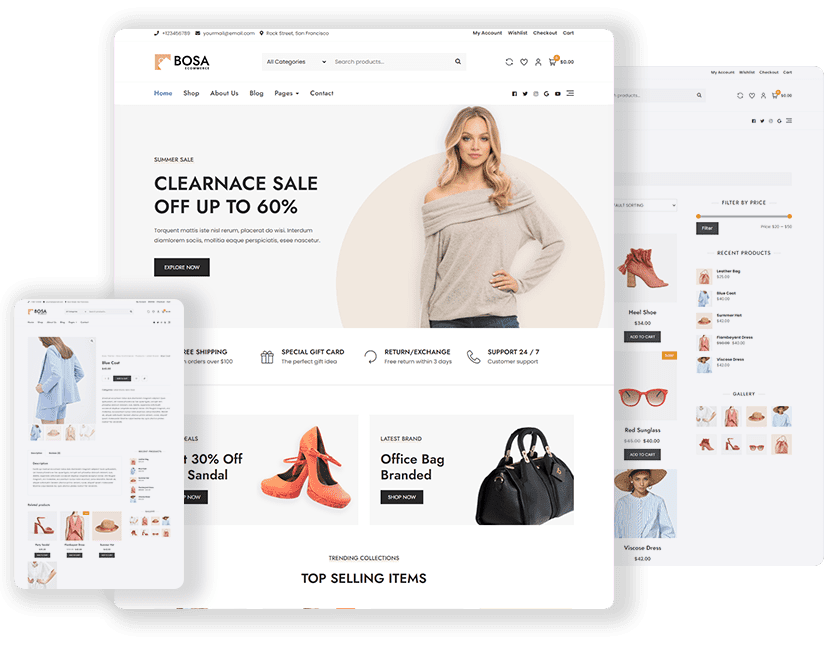 5 Best Free eCommerce WordPress Themes For Selling T-Shirts 5