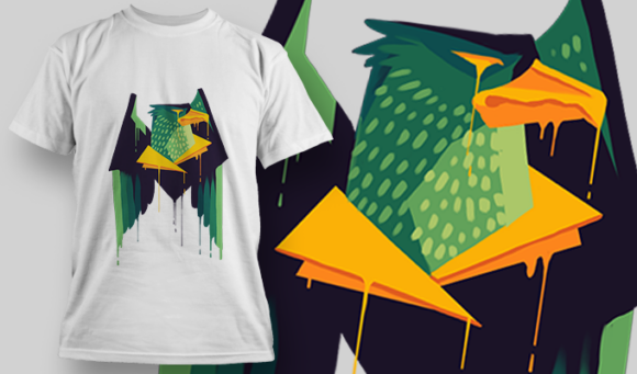 Aarakocra | T Shirt Design Template 3956 1